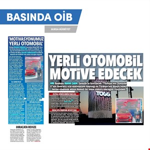 YERLİ OTOMOTİV İHRACATÇILAR İÇİN MOTİVASYON KAYNAĞI OLACAK